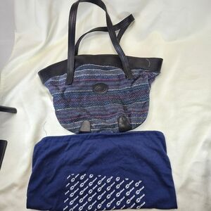 Stylish Black and Blue Women's Bag